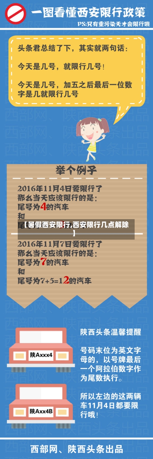 【暑假西安限行,西安限行几点解除】-第2张图片