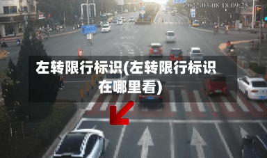 左转限行标识(左转限行标识在哪里看)