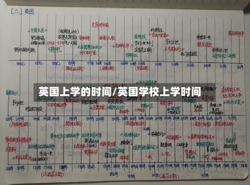 英国上学的时间/英国学校上学时间-第2张图片