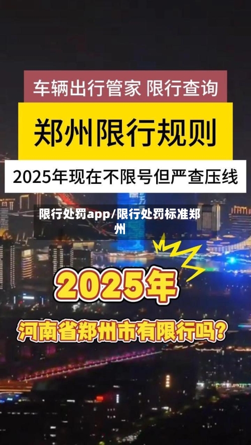限行处罚app/限行处罚标准郑州