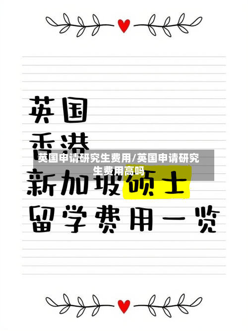 英国申请研究生费用/英国申请研究生费用高吗