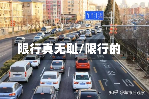 限行真无耻/限行的-第2张图片