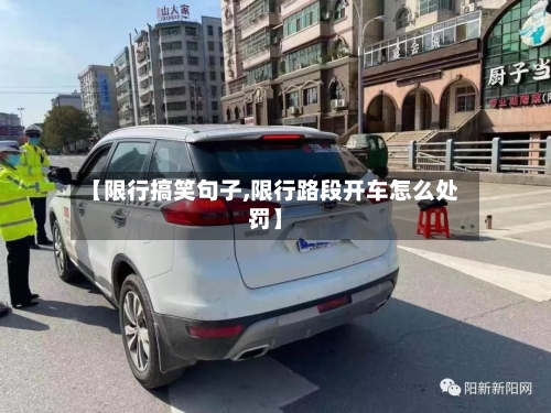 【限行搞笑句子,限行路段开车怎么处罚】-第2张图片