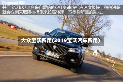 大众宝沃费用(2019宝沃汽车费用)-第2张图片
