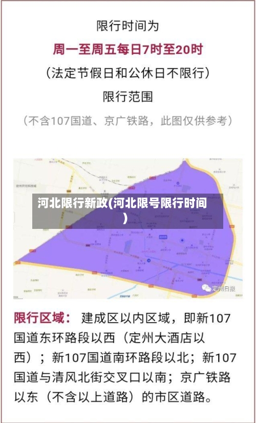 河北限行新政(河北限号限行时间)-第3张图片