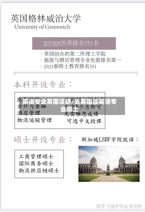英语专业英国读研/去英国读英语专业硕士