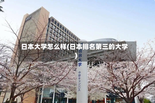 日本大学怎么样(日本排名第三的大学)-第3张图片