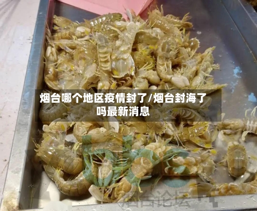 烟台哪个地区疫情封了/烟台封海了吗最新消息