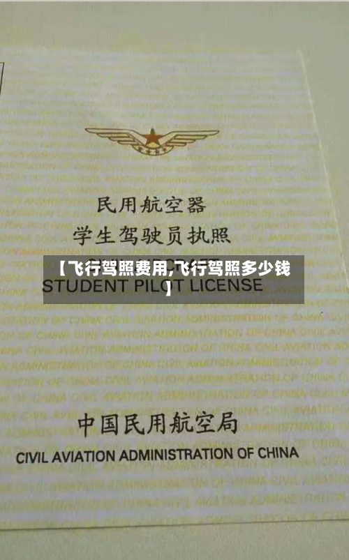 【飞行驾照费用,飞行驾照多少钱】