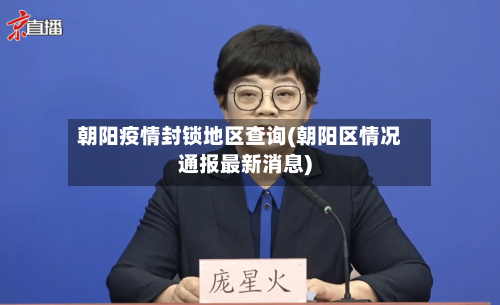 朝阳疫情封锁地区查询(朝阳区情况通报最新消息)-第3张图片