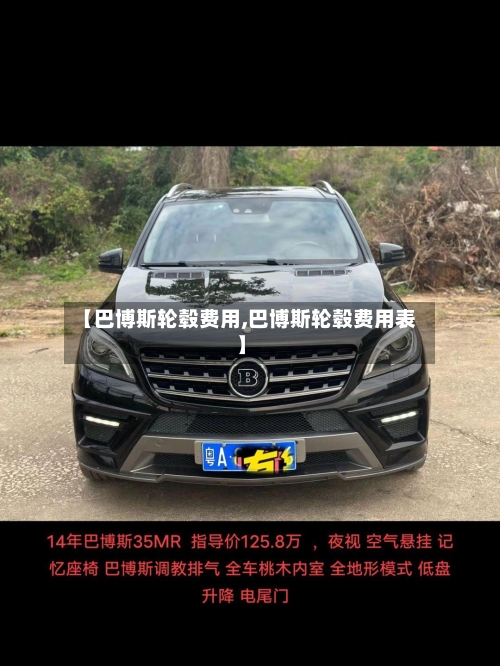 【巴博斯轮毂费用,巴博斯轮毂费用表】