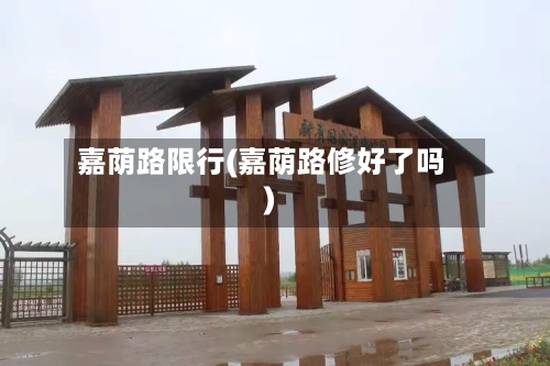 嘉荫路限行(嘉荫路修好了吗)-第2张图片