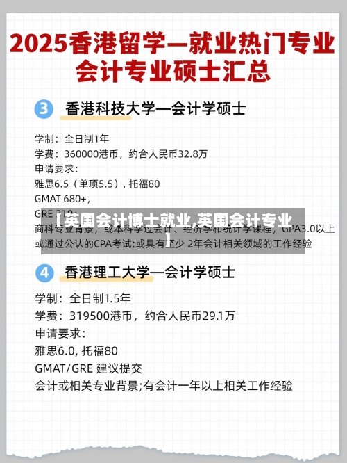 【英国会计博士就业,英国会计专业】-第3张图片