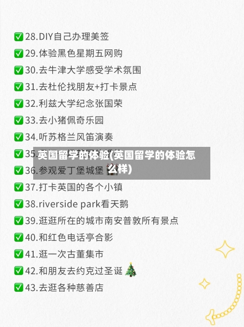 英国留学的体验(英国留学的体验怎么样)-第2张图片