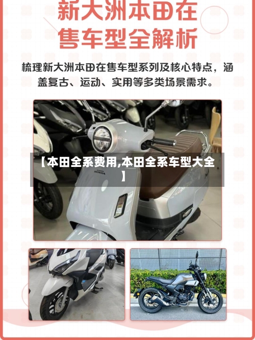 【本田全系费用,本田全系车型大全】