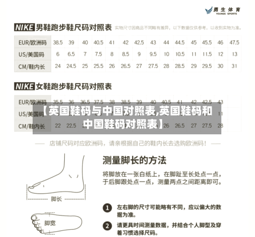 【英国鞋码与中国对照表,英国鞋码和中国鞋码对照表】-第2张图片