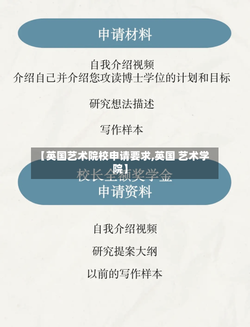 【英国艺术院校申请要求,英国 艺术学院】