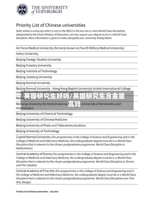 英国研究生好吗/英国研究生含金量高吗