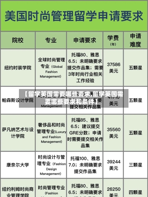 【留学英国需要哪些要求,留学英国需要哪些要求和条件】-第2张图片