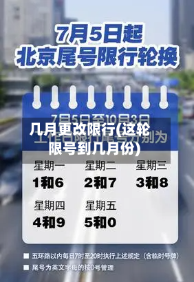 几月更改限行(这轮限号到几月份)