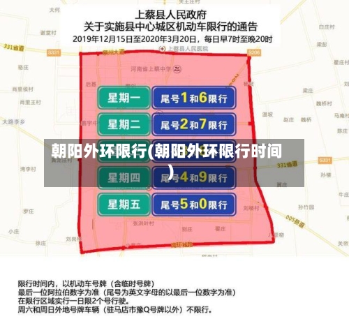 朝阳外环限行(朝阳外环限行时间)-第2张图片