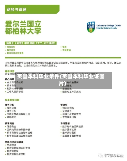 英国本科毕业条件(英国本科毕业证图片)