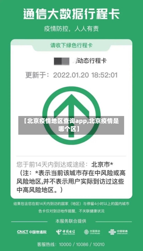 【北京疫情地区查询app,北京疫情是哪个区】-第2张图片