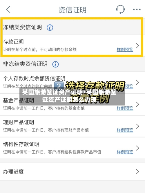 英国旅游签证资产证明/英国旅游签证资产证明怎么办理