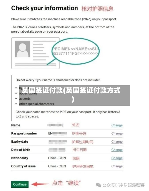 英国签证付款(英国签证付款方式)-第3张图片
