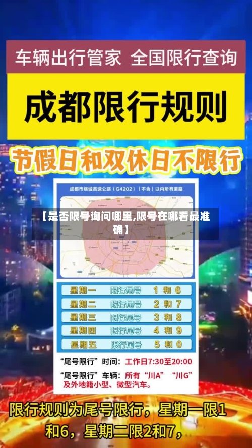 【是否限号询问哪里,限号在哪看最准确】-第2张图片