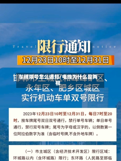 车牌限号怎么通知/电线为什么是两根-第3张图片