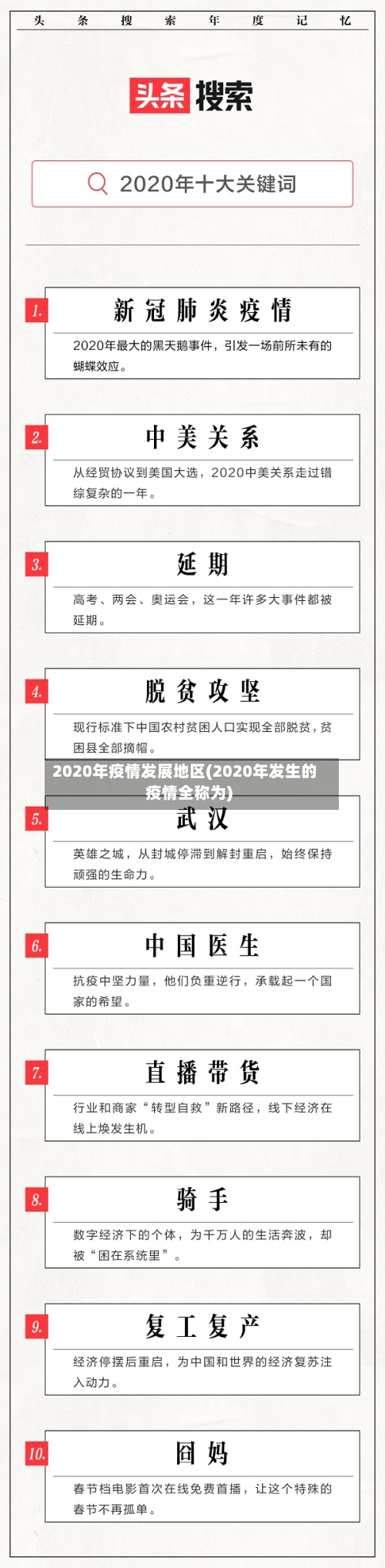 2020年疫情发展地区(2020年发生的疫情全称为)-第3张图片