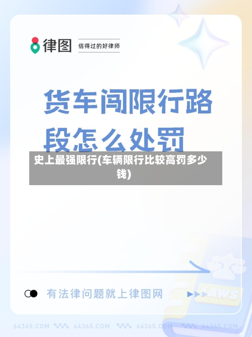 史上最强限行(车辆限行比较高罚多少钱)-第3张图片