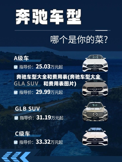 奔驰车型大全和费用表(奔驰车型大全和费用表图片)