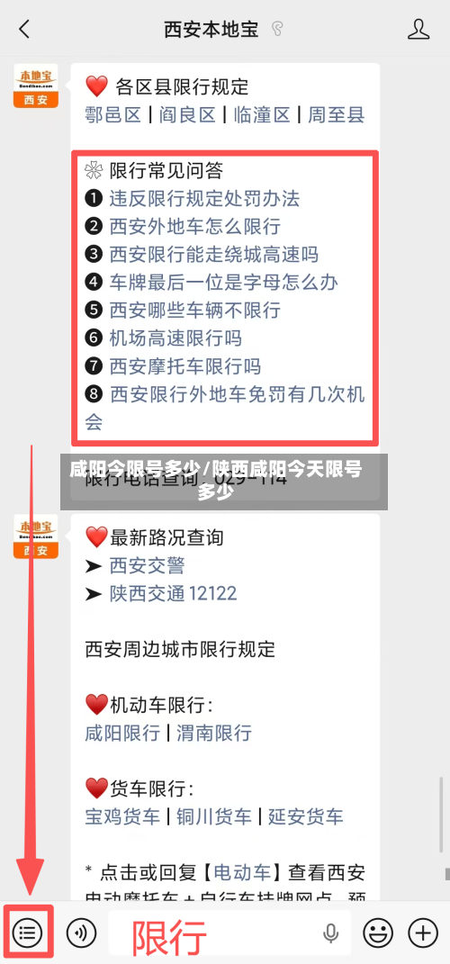 咸阳今限号多少/陕西咸阳今天限号多少