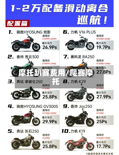 摩托趴赛费用/爬赛摩托-第2张图片