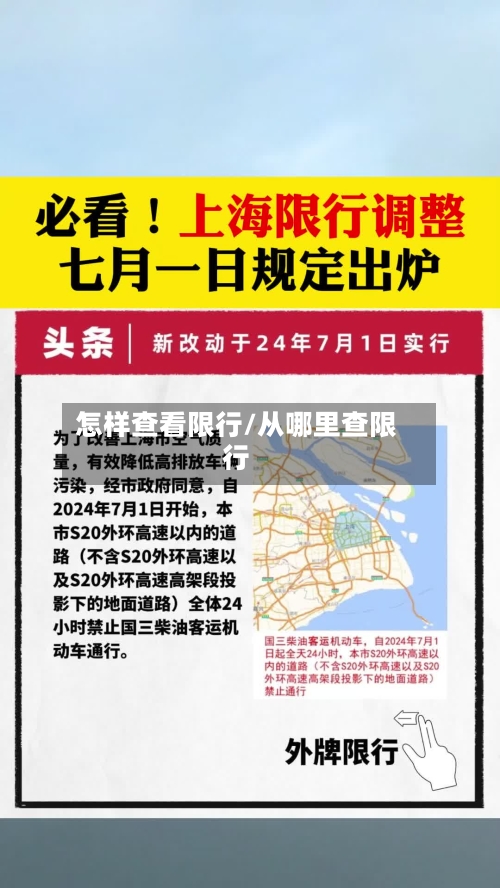 怎样查看限行/从哪里查限行