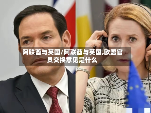 阿联酋与英国/阿联酋与英国,欧盟官员交换意见是什么-第3张图片