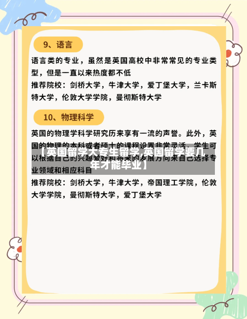 【英国留学大专生留学,英国留学要几年才能毕业】-第3张图片