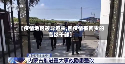 【疫情地区领导追责,因疫情被问责的高级干部】-第3张图片