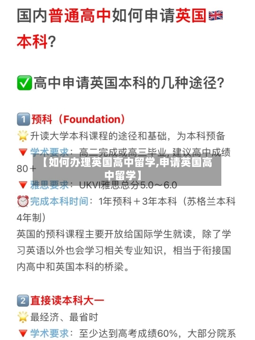 【如何办理英国高中留学,申请英国高中留学】