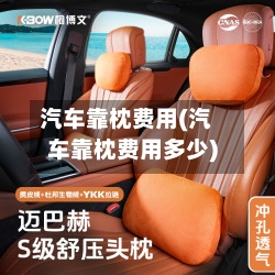 汽车靠枕费用(汽车靠枕费用多少)