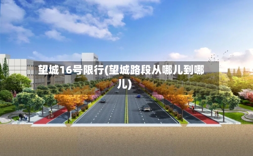 望城16号限行(望城路段从哪儿到哪儿)