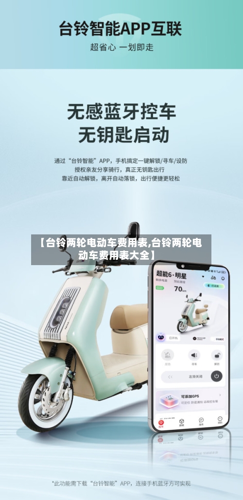 【台铃两轮电动车费用表,台铃两轮电动车费用表大全】-第2张图片