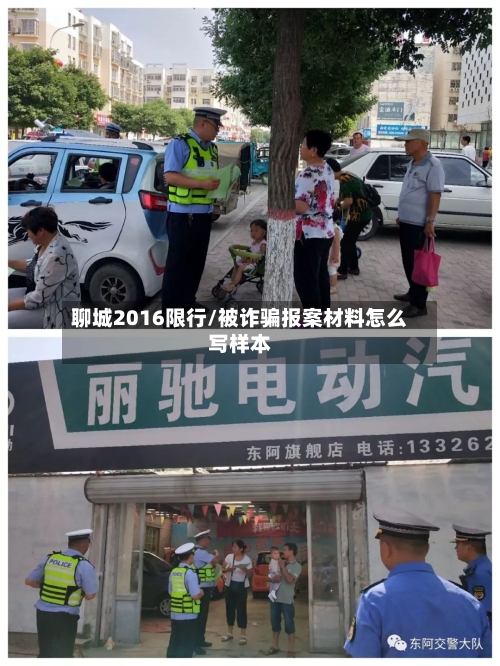 聊城2016限行/被诈骗报案材料怎么写样本-第2张图片