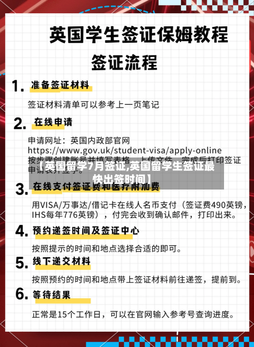 【英国留学7月签证,英国留学生签证最快出签时间】-第2张图片