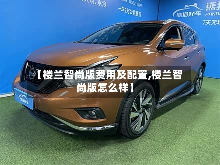 【楼兰智尚版费用及配置,楼兰智尚版怎么样】-第2张图片