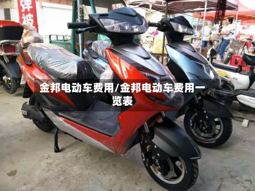 金邦电动车费用/金邦电动车费用一览表