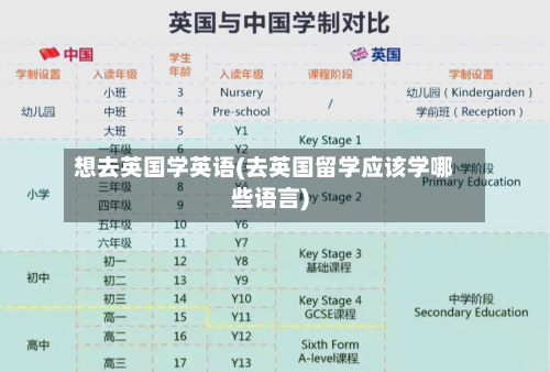 想去英国学英语(去英国留学应该学哪些语言)