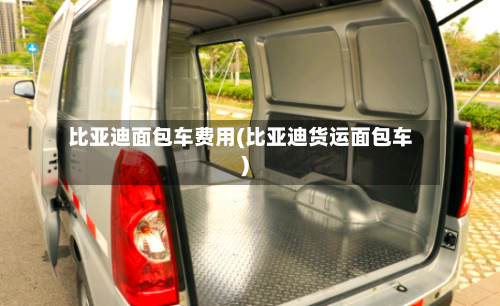 比亚迪面包车费用(比亚迪货运面包车)-第2张图片